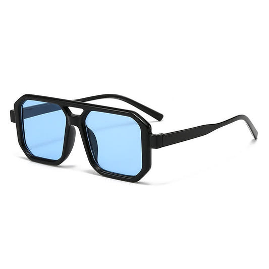 Spykay™ SG60742 Double Bridges Geometric Frame Driving Sunglasses