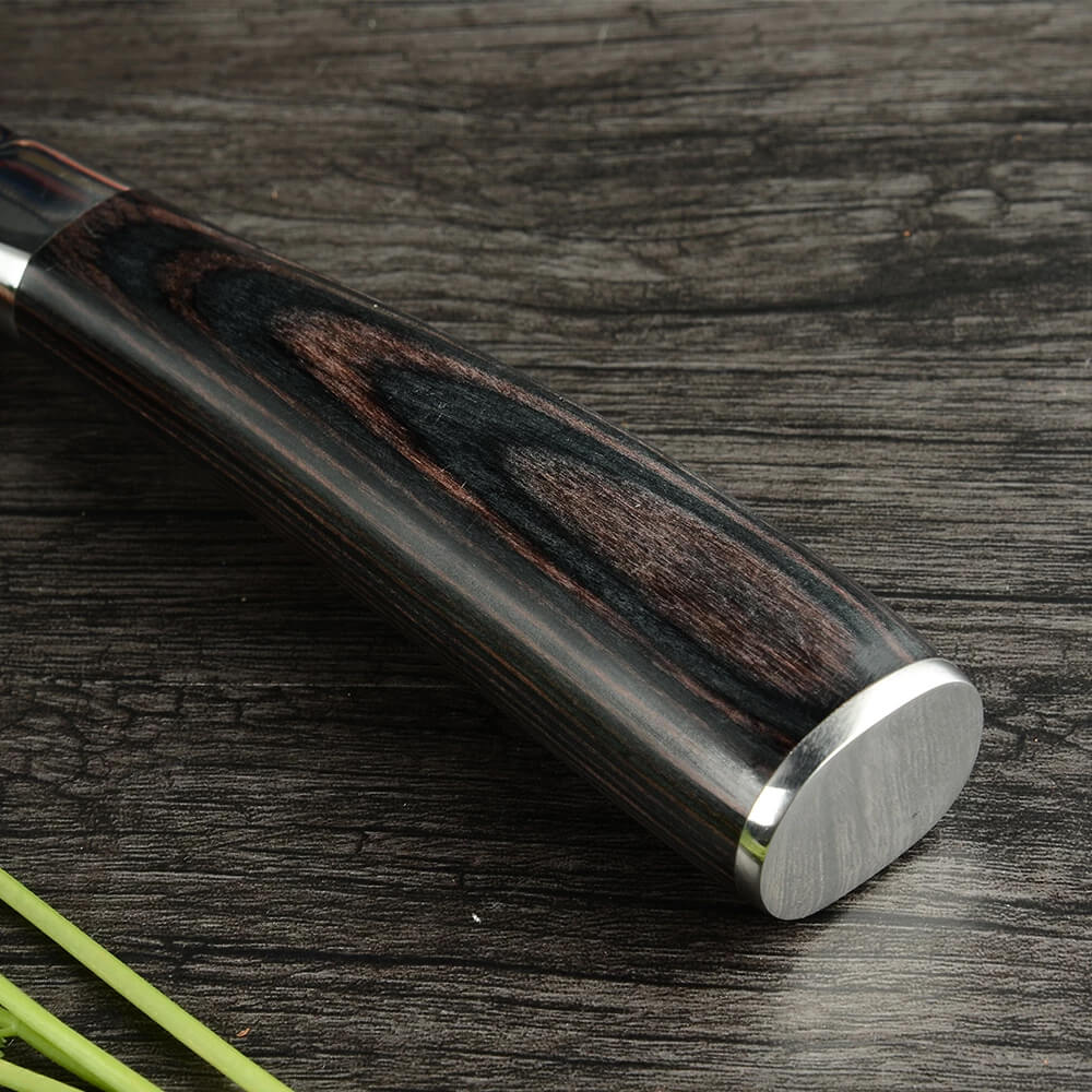 Imperial Collection — Japanese High-Carbon Steel Knife Set with Damascus Pattern