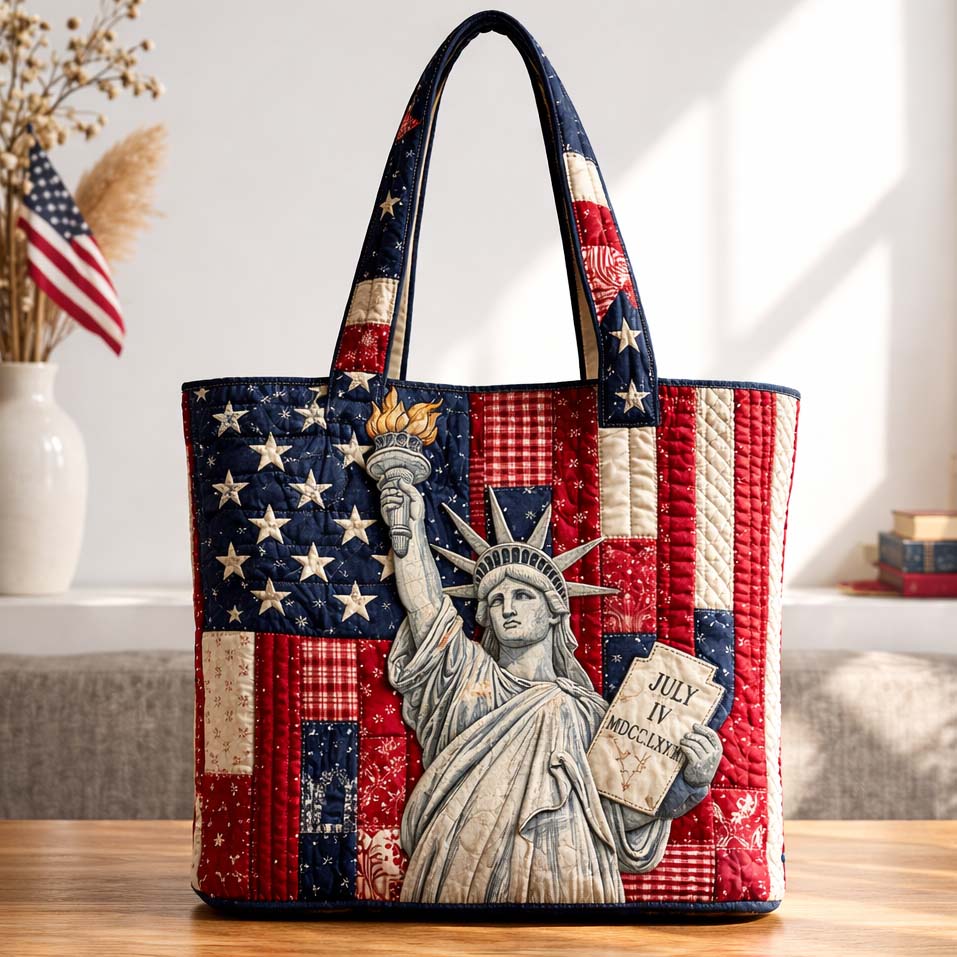 Liberty Patchwork Quilted Tote Bag GFTOHD14288