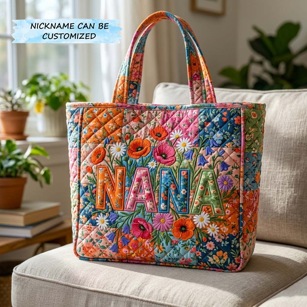 Pure Love Quilted Tote Bag QTCUZ GFTOQA2370