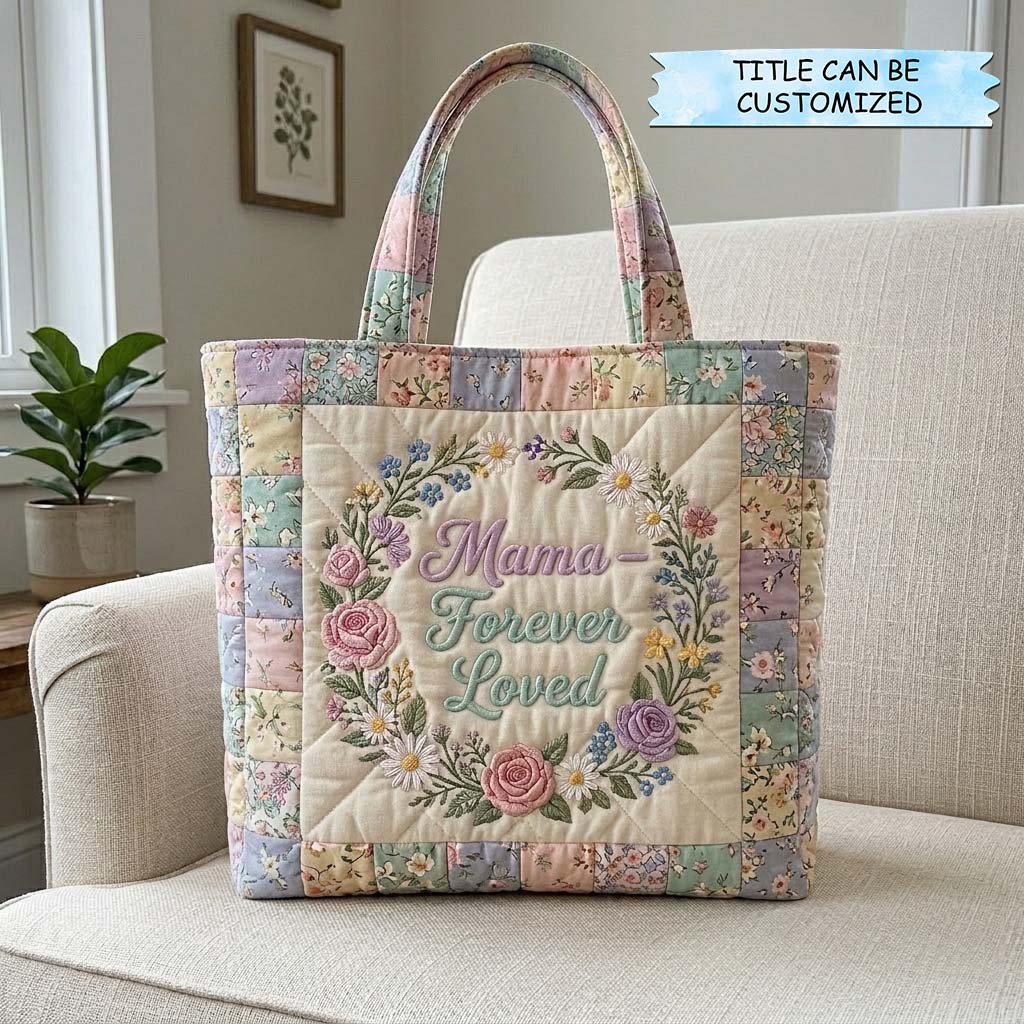 Pure Love Quilted Tote Bag QTCUZ GFTOQA2371