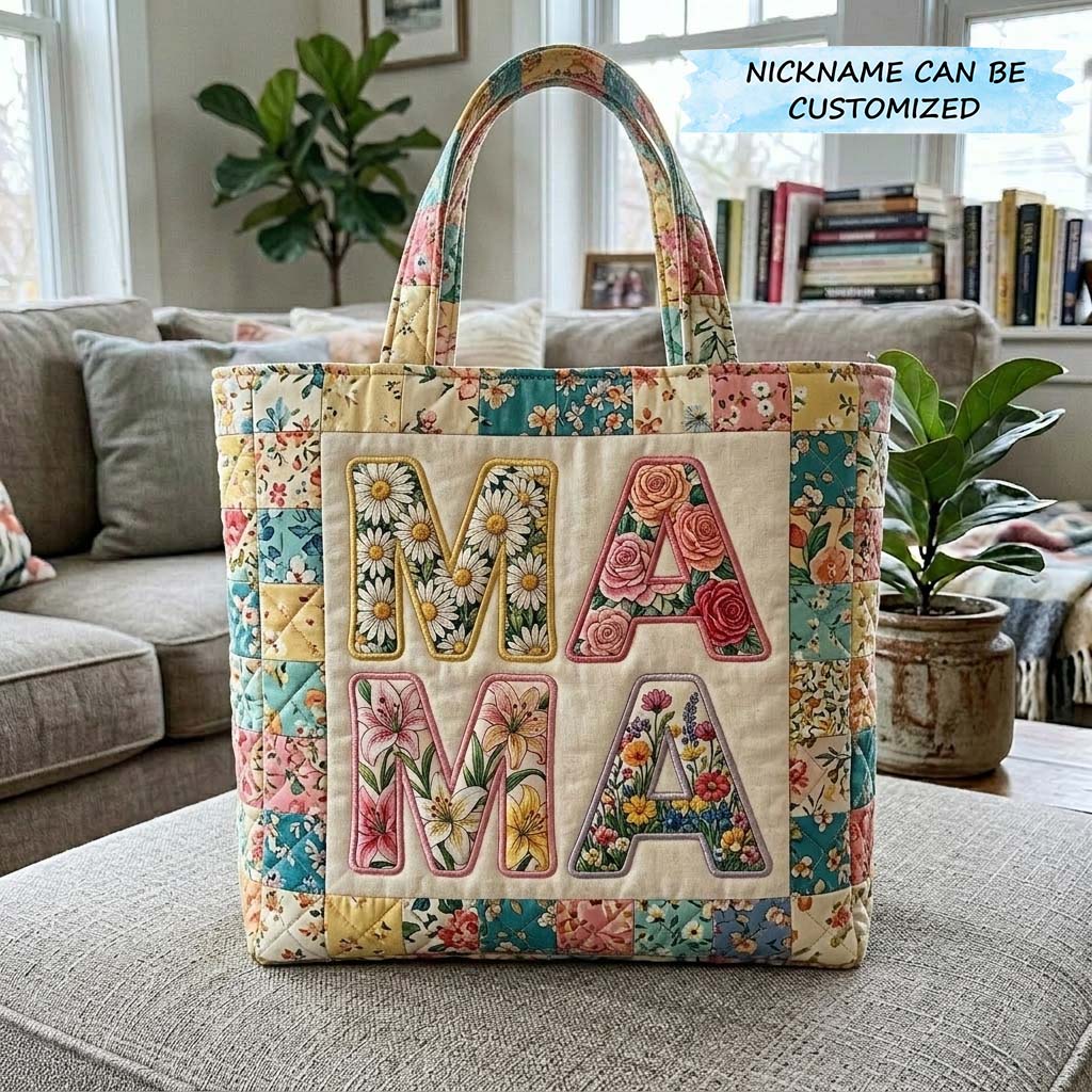 Pure Love Quilted Tote Bag QTCUZ GFTOQA2372