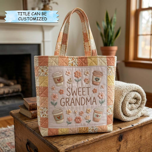 Serene Mama Quilted Tote Bag QTCUZ GFTOQA2379