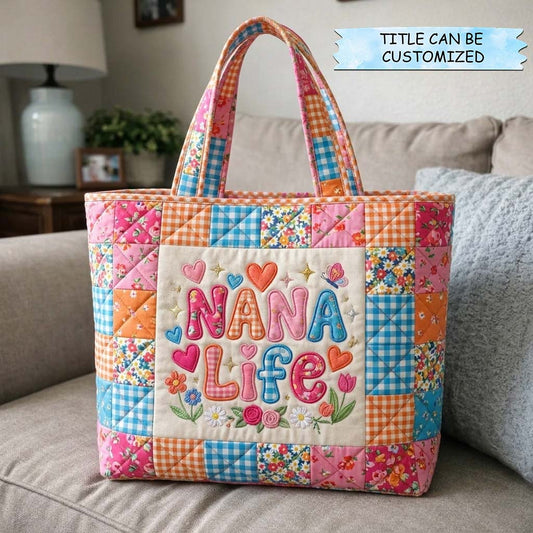 Eternal Glow Quilted Tote Bag QTCUZ GFTOQA2381