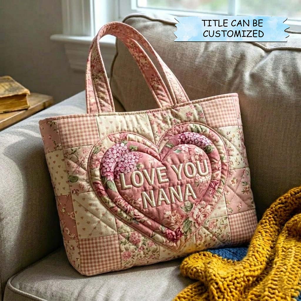 Eternal Glow Quilted Tote Bag QTCUZ GFTOQA2383