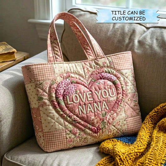 Eternal Glow Quilted Tote Bag QTCUZ GFTOQA2383