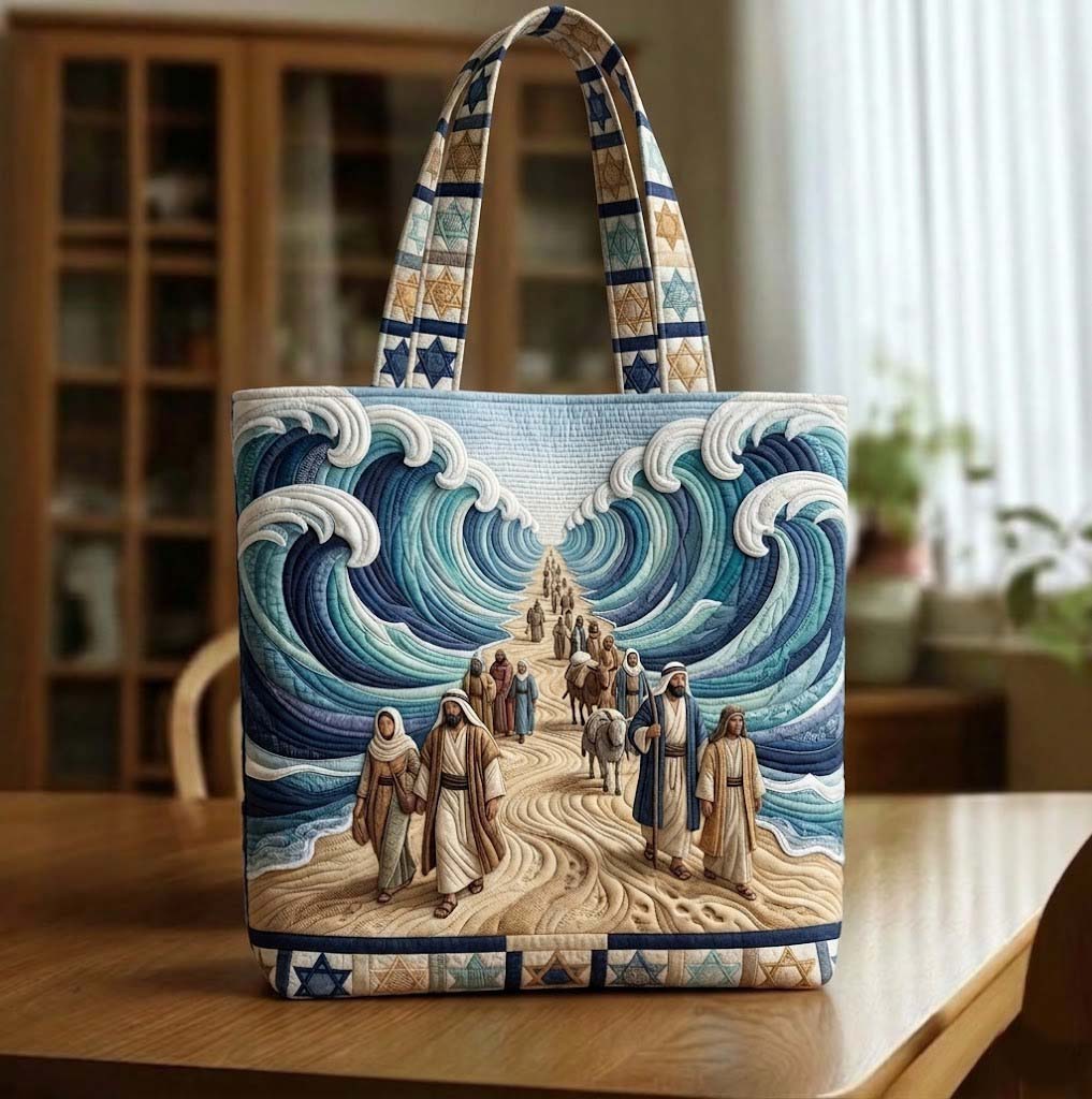 Passover Heritage Quilted Tote Bag GFTOTG3759