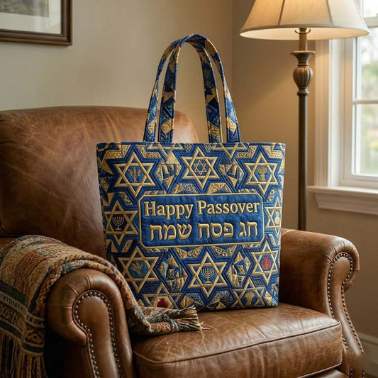 Passover Heritage Quilted Tote Bag GFTOTG3763