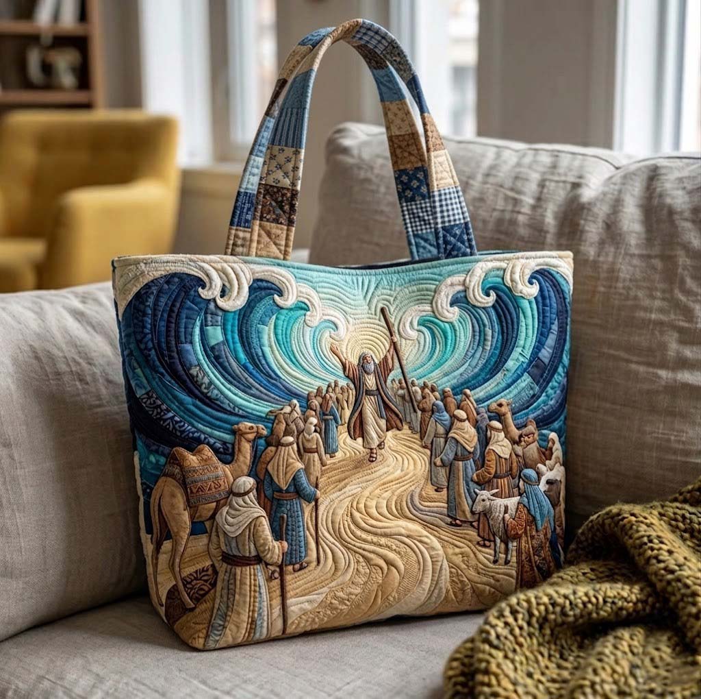Passover Heritage Quilted Tote Bag GFTOTG3766