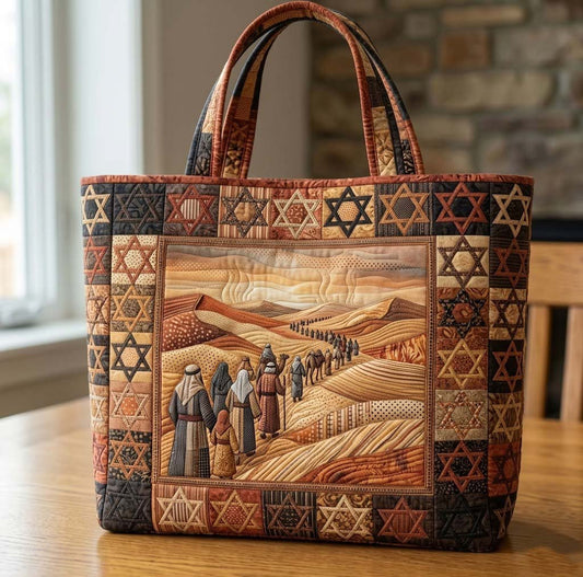 Passover Heritage Quilted Tote Bag GFTOTG3767