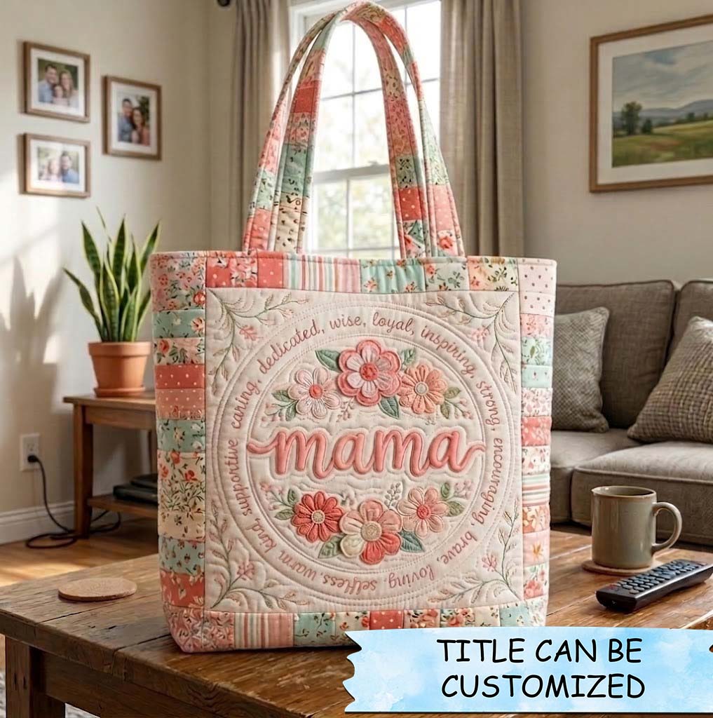 Maternal Bond Quilted Tote Bag QTCUZ GFTOTG3807