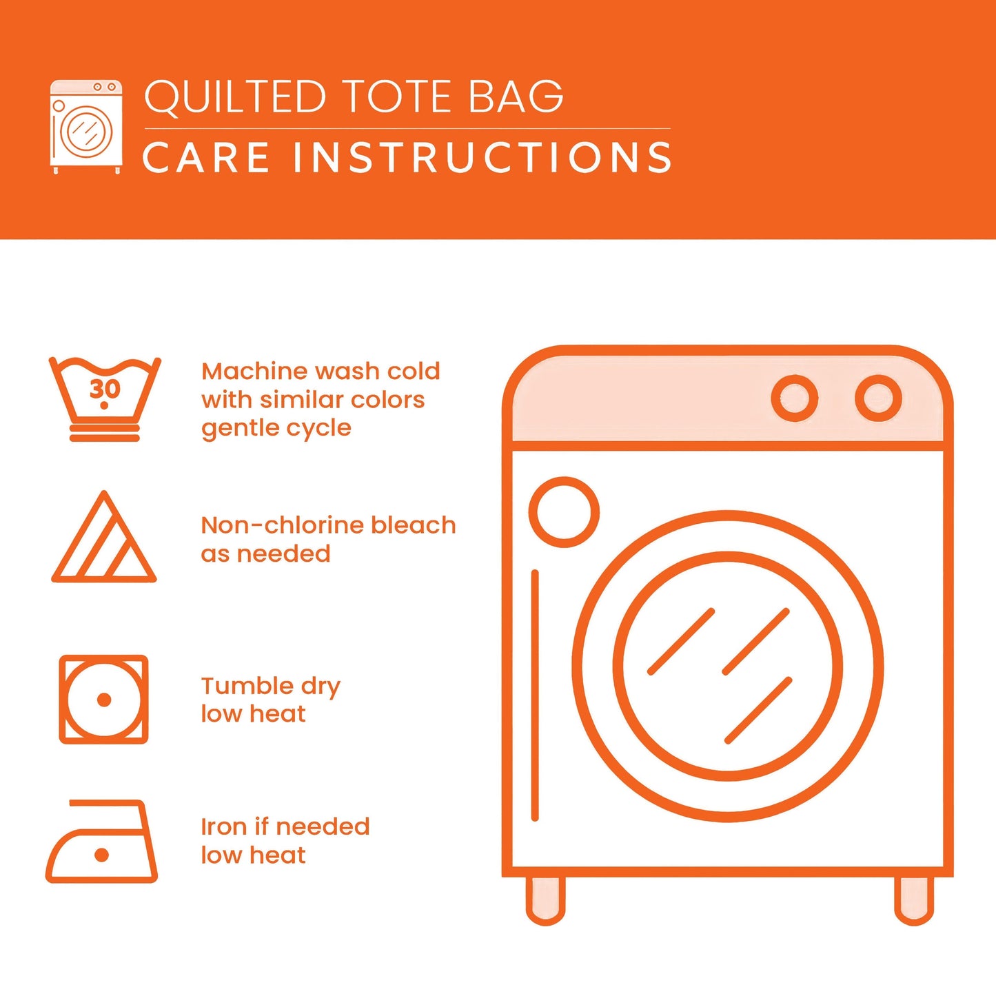Bookish Quilted Tote Bag